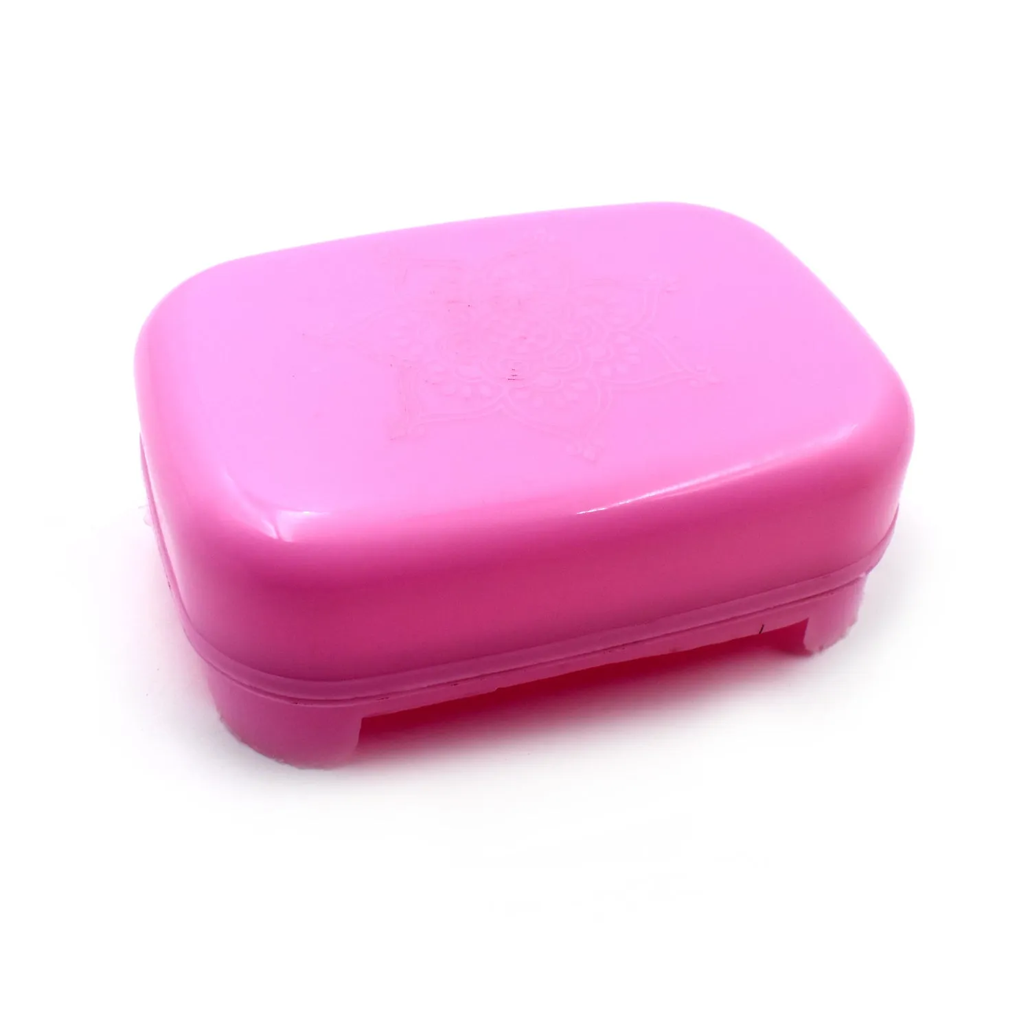 1196 Covered Soap keeping Plastic Case for Bathroom use