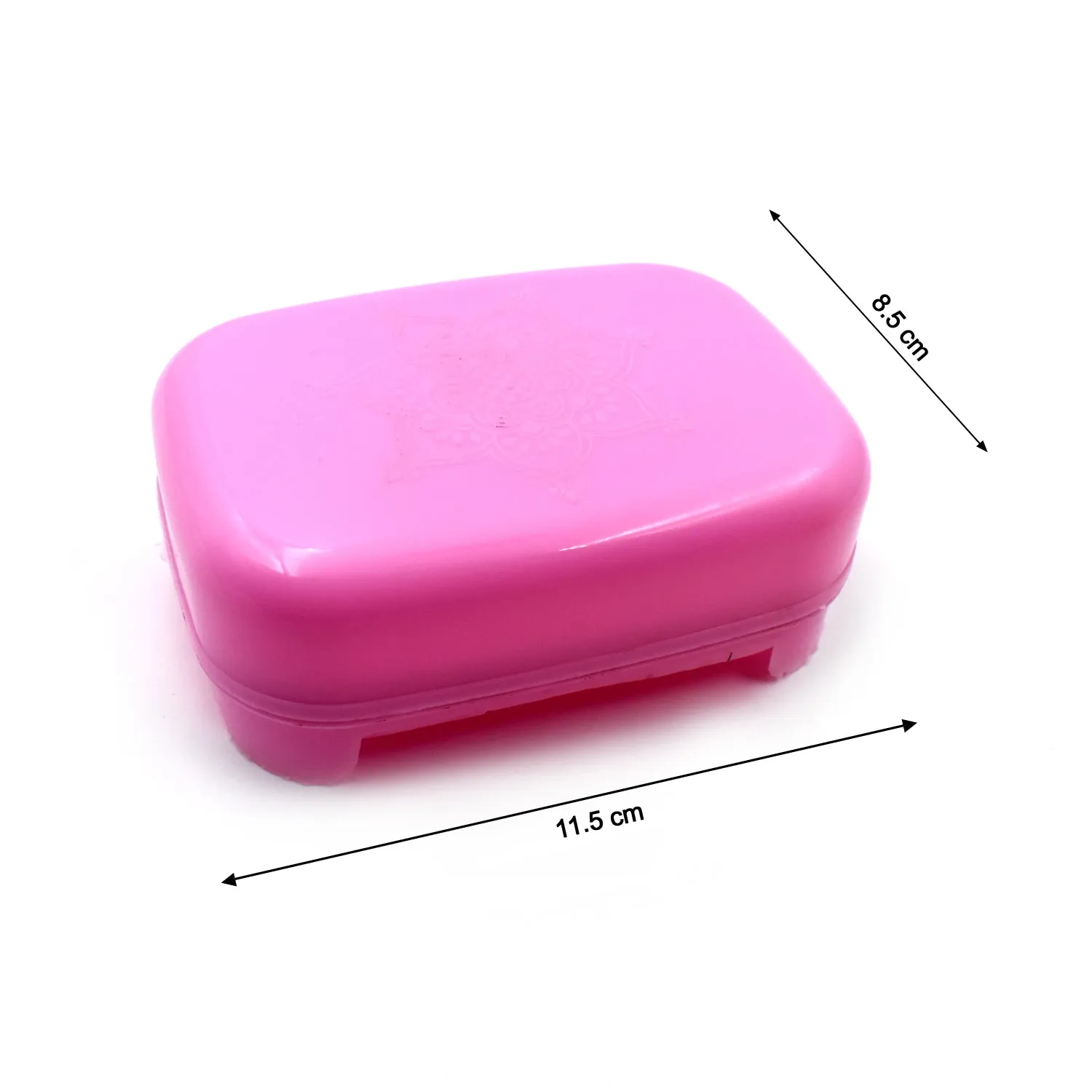 1196 Covered Soap keeping Plastic Case for Bathroom use