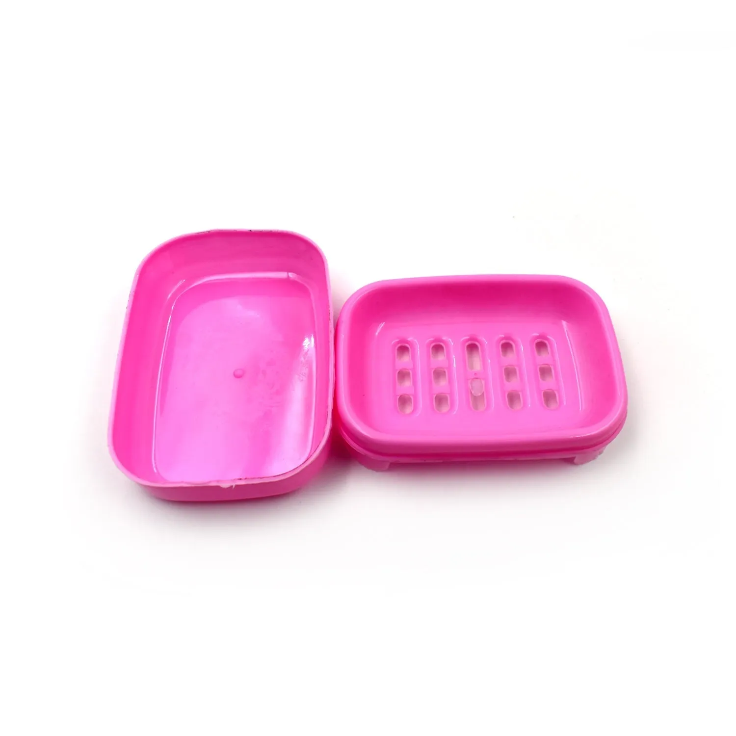 1196 Covered Soap keeping Plastic Case for Bathroom use