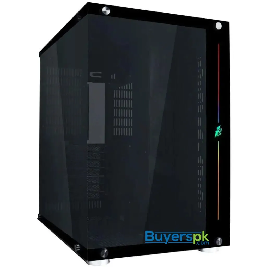 1st Player Steampunk Sp8 Mid Tower Gaming Case Black Used