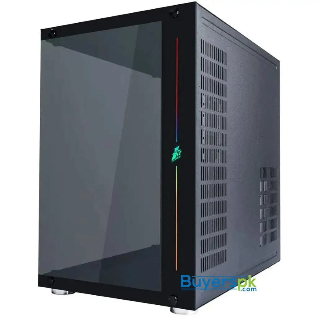 1st Player Steampunk Sp8 Mid Tower Gaming Case Black Used