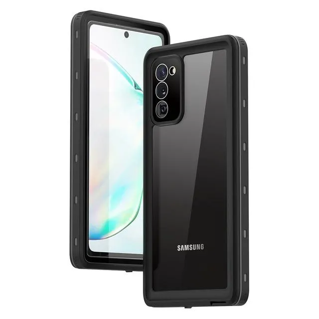 2 meters Waterproof Case for Samsung Galaxy Note 20 Ultra 360 Full Body Rugged Clear Back Cover Anti Skid Fall |Phone Case & Covers|