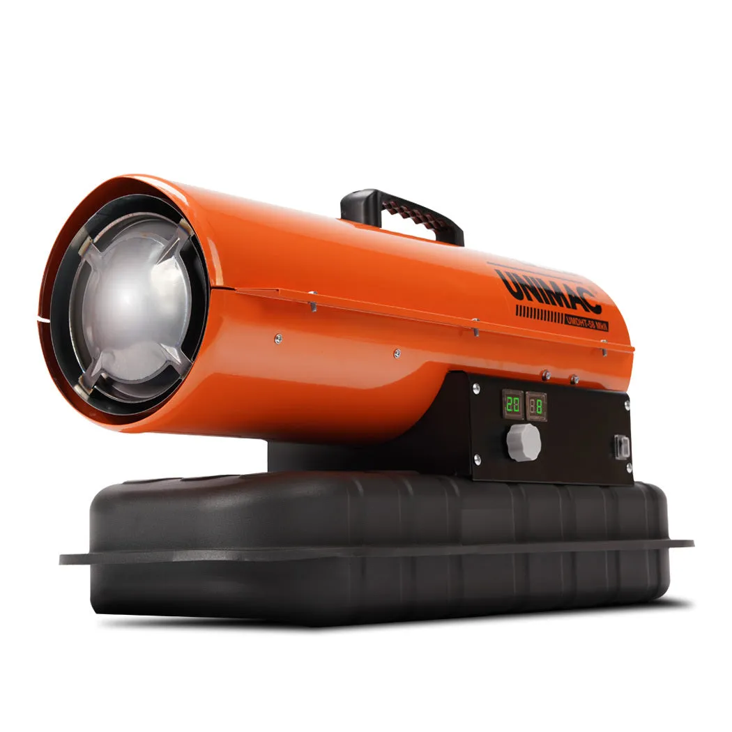 20KW Portable Diesel Heater with 10hr Runtime, UNIMAC