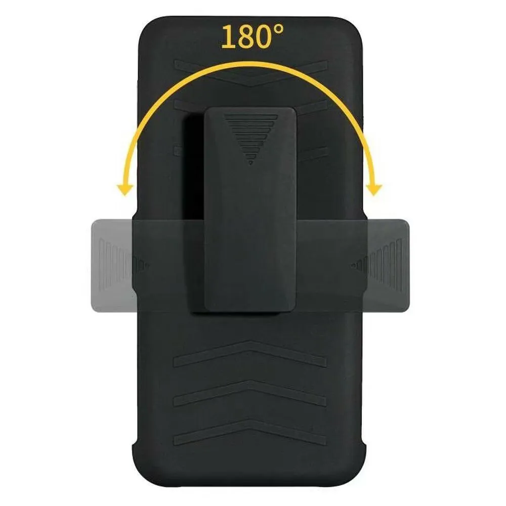 3 in 1 Armour Shockproof Case For iPhone 12 mini 11 Pro MAX XS XR X 6s 7 8 Plus Cases Belt Clip Full Protection Cover