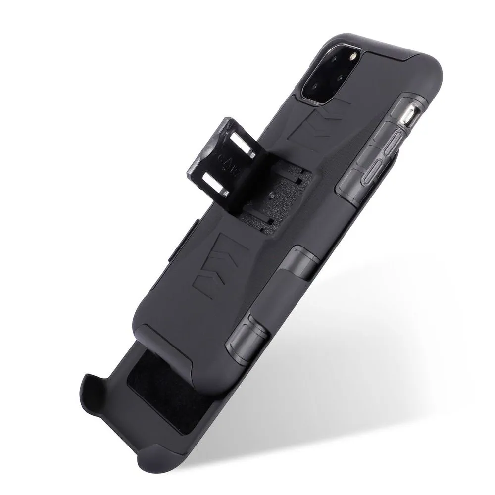 3 in 1 Armour Shockproof Case For iPhone 12 mini 11 Pro MAX XS XR X 6s 7 8 Plus Cases Belt Clip Full Protection Cover