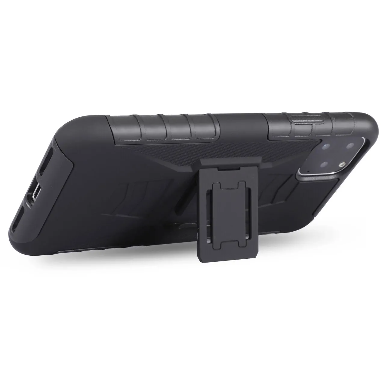 3 in 1 Armour Shockproof Case For iPhone 12 mini 11 Pro MAX XS XR X 6s 7 8 Plus Cases Belt Clip Full Protection Cover