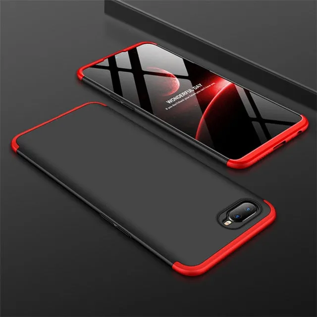 360 Full Shockproof Case For OPPO RX17 Neo Case 3 in 1 Hard PC Cover Case For OPPO RX17 Neo RX 17 Neo CPH1893 Capa 6.4"
