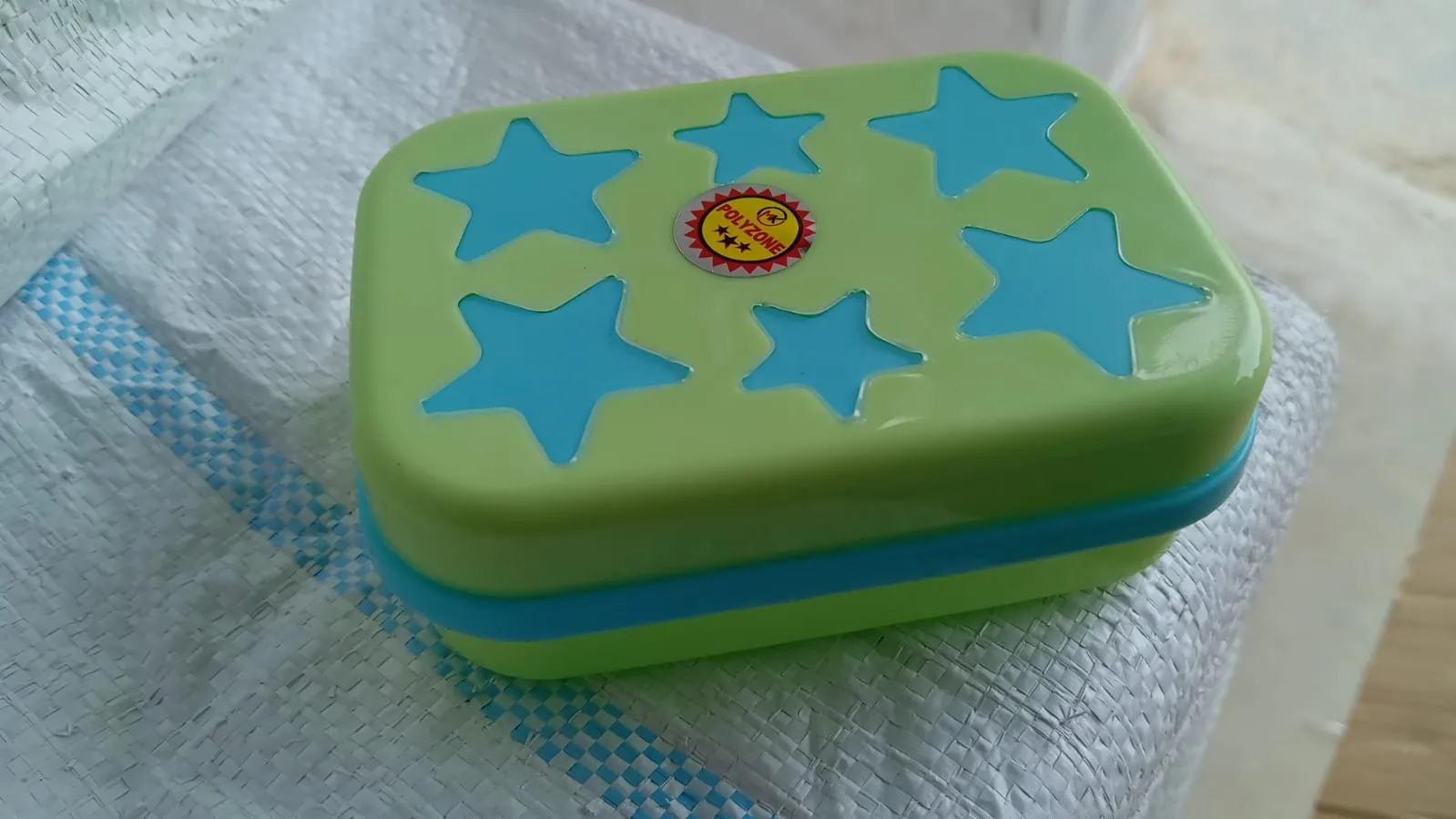 3700 Star Shaped Self Design Soap Case Holder for Bathroom