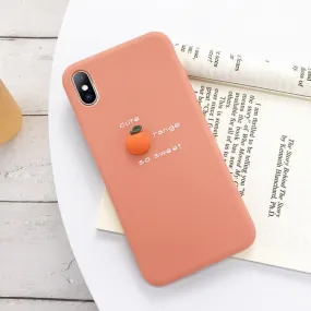 3D Fruit Orange Phone Case