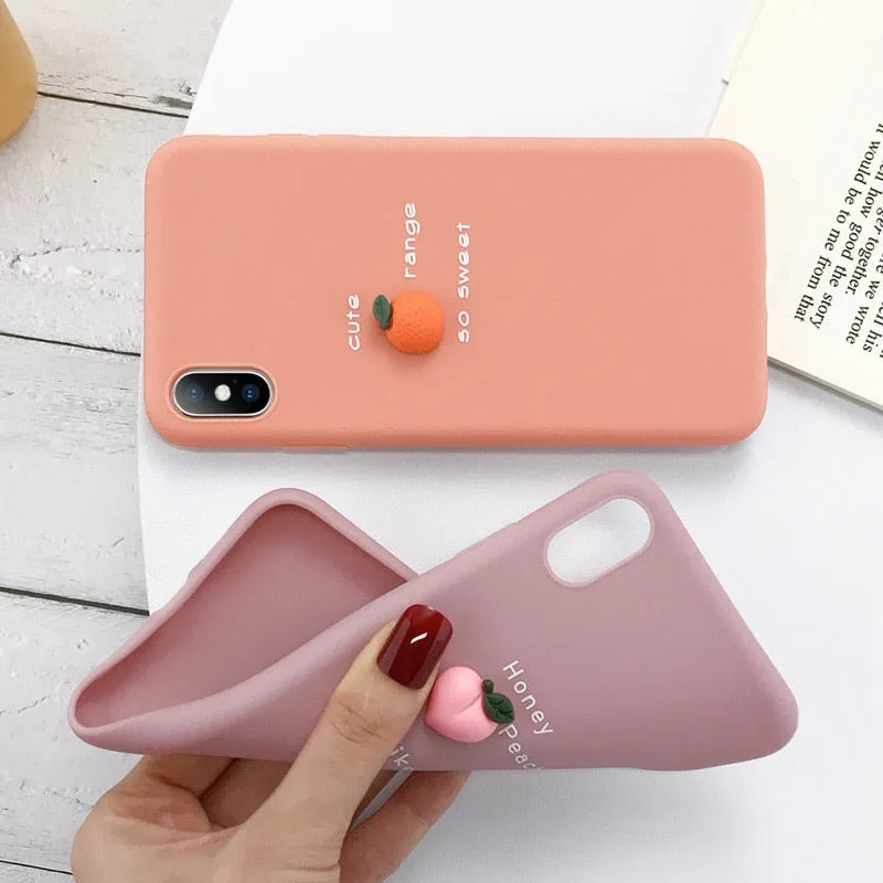 3D Fruit Orange Phone Case