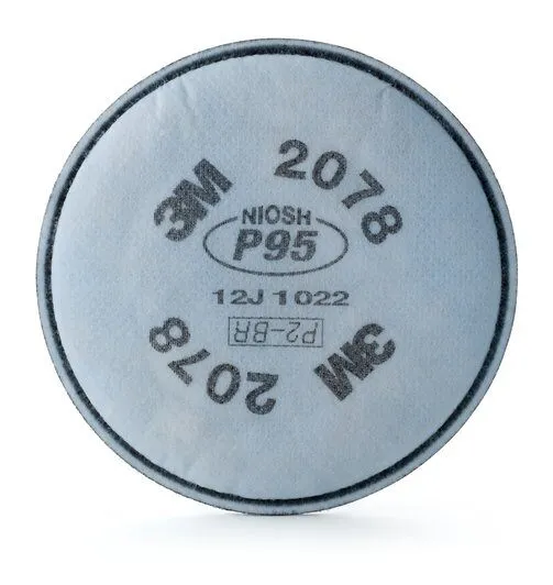 3M™ P95 Particulate Filter with Nuisance Level Organic Vapor/Acid Gas Relief (Pack of 2)