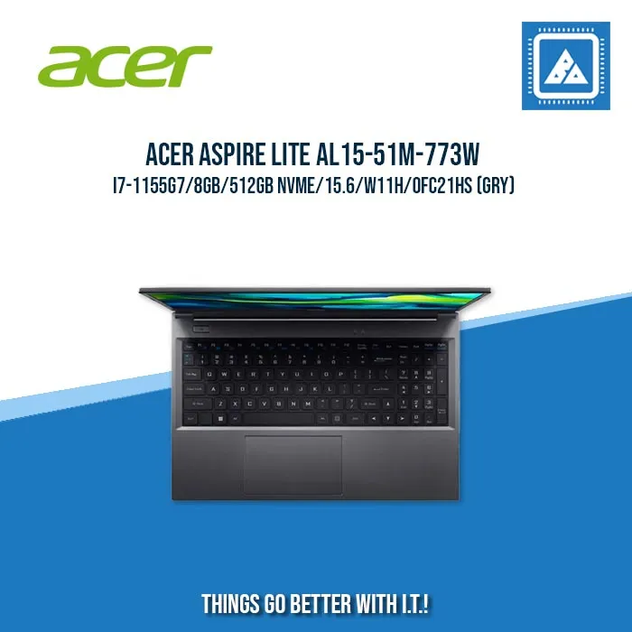 ACER ASPIRE LITE AL15-51M-773W I7-1155G7/8GB/512GB NVME | BEST FOR STUDENTS AND FREELANCERS LAPTOP