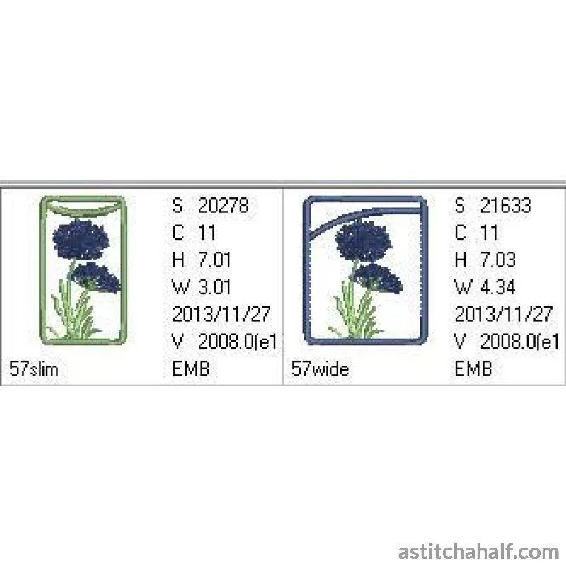 Agapanthus Eyeglass Cases