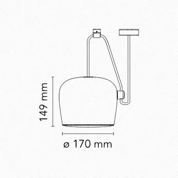 Aim Small Suspension Lamp