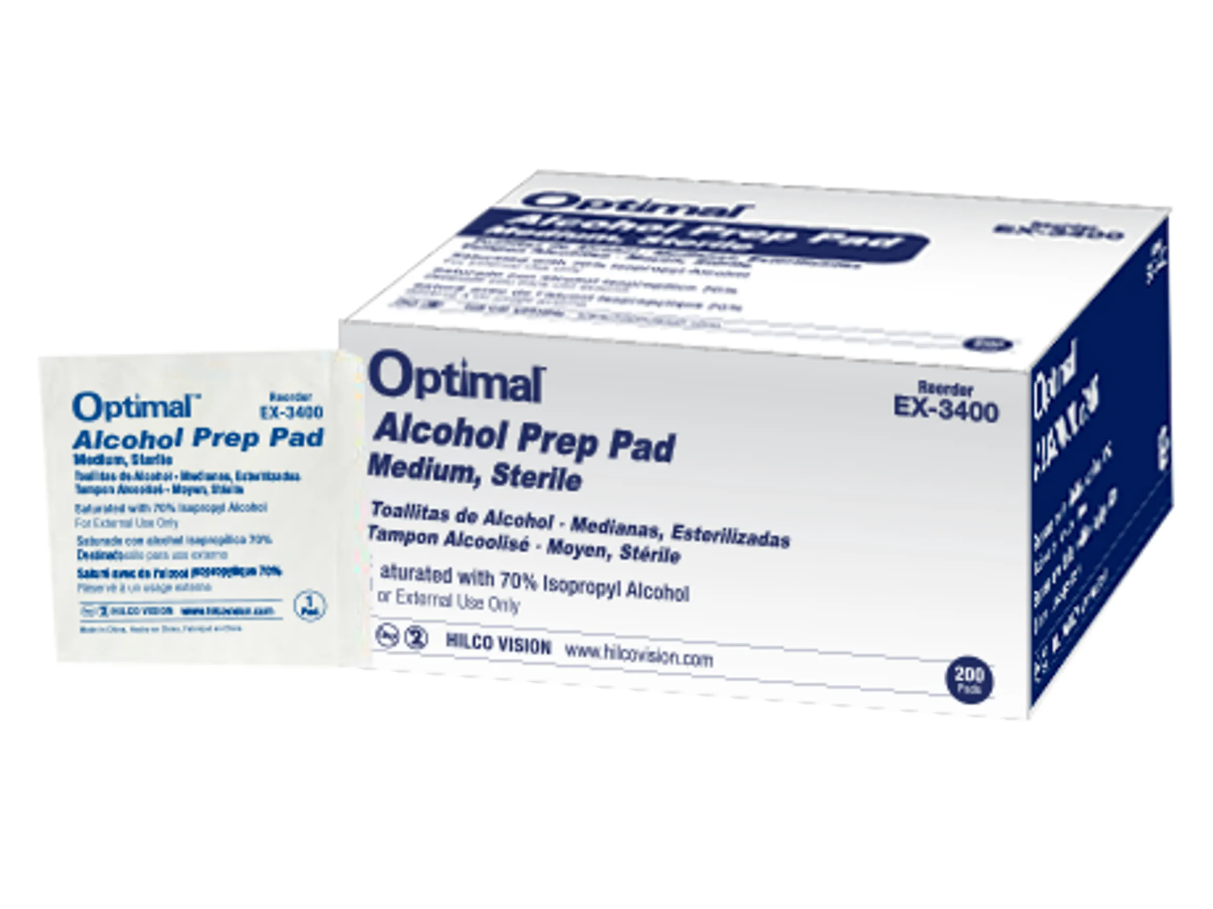 Alcohol Preps (Box of 200)