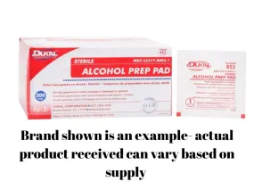 Alcohol Preps (Box of 200)