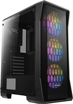 ANTEC NX Series NX360, High-Airflow Mesh Front Panel, 4 x 120mm Fans Included, Tempered Glass Side Panels, 360mm Radiator Support, Mid-Tower ATX Gaming Case