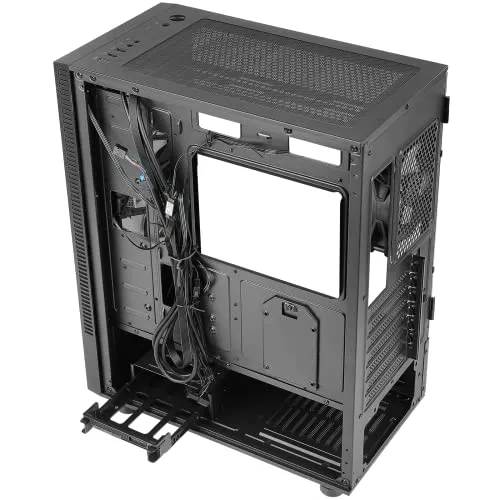 ANTEC NX Series NX360, High-Airflow Mesh Front Panel, 4 x 120mm Fans Included, Tempered Glass Side Panels, 360mm Radiator Support, Mid-Tower ATX Gaming Case