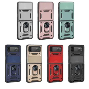 Armour Shockproof Lens Protection Stand Holder For Samsung Z Flip 3