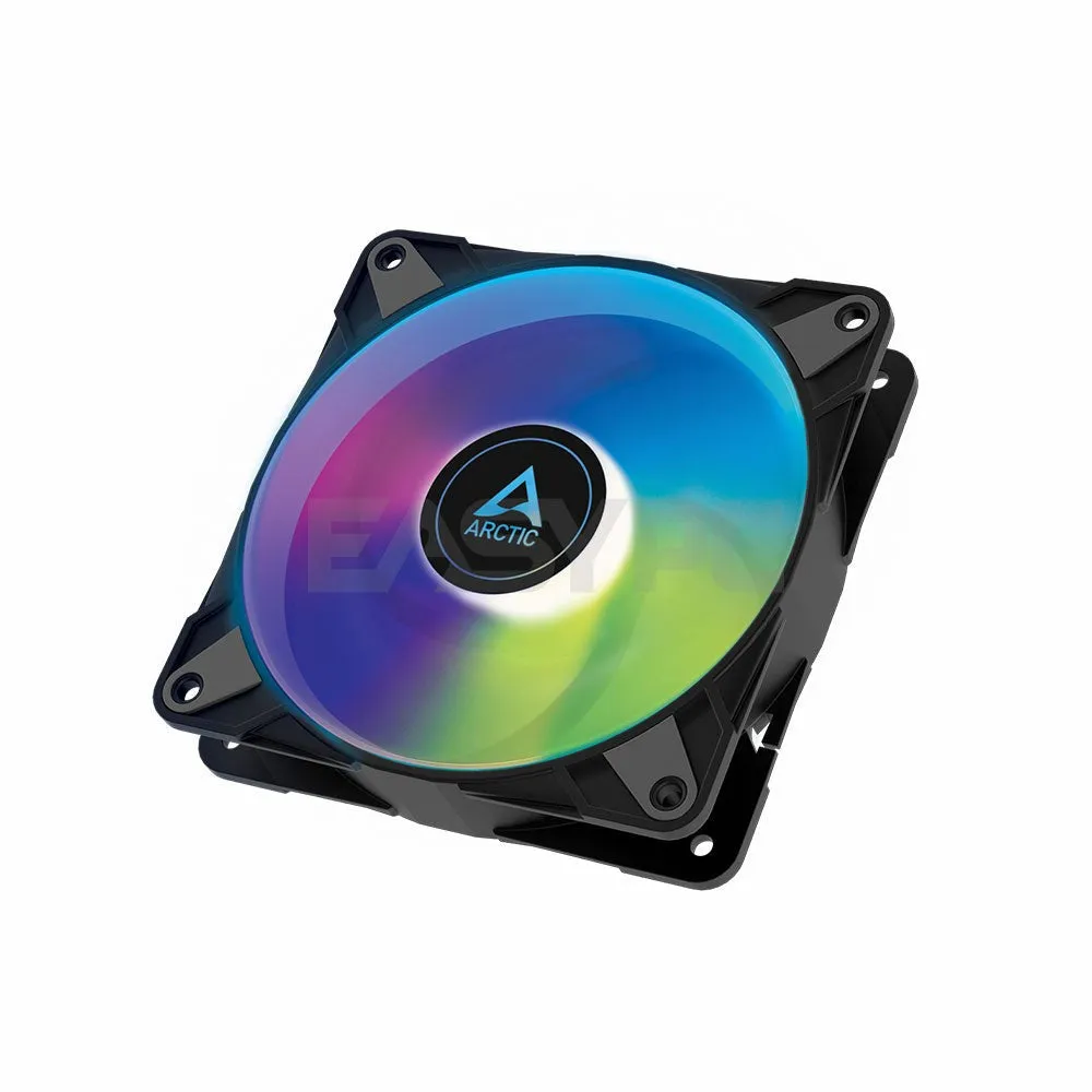 Artic P12 PWM PST RGB and A-RGB 0dB 120mm Black & White
