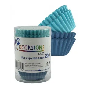 Assorted Blues Cupcake Cases