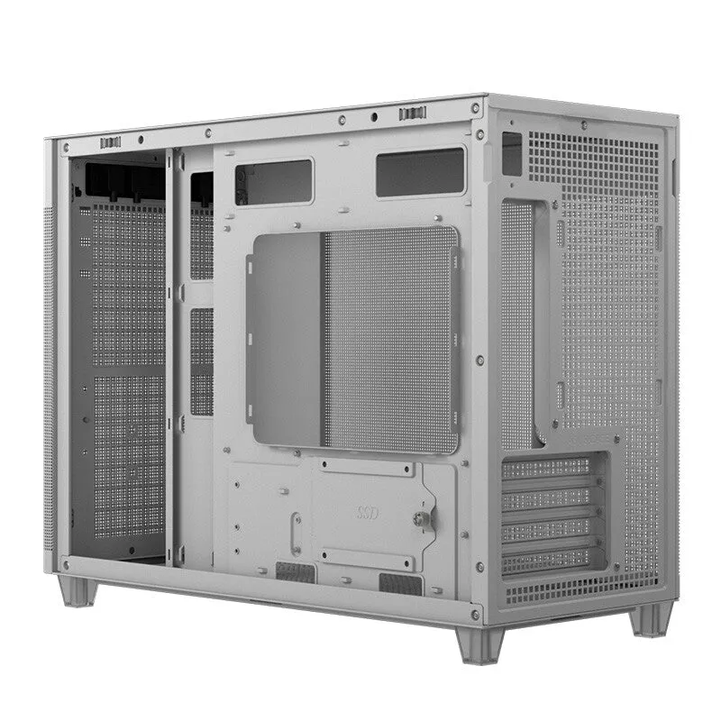 ASUS Custom AP201 Ice Cube-Keqing case, Mini Tower, white/pattern