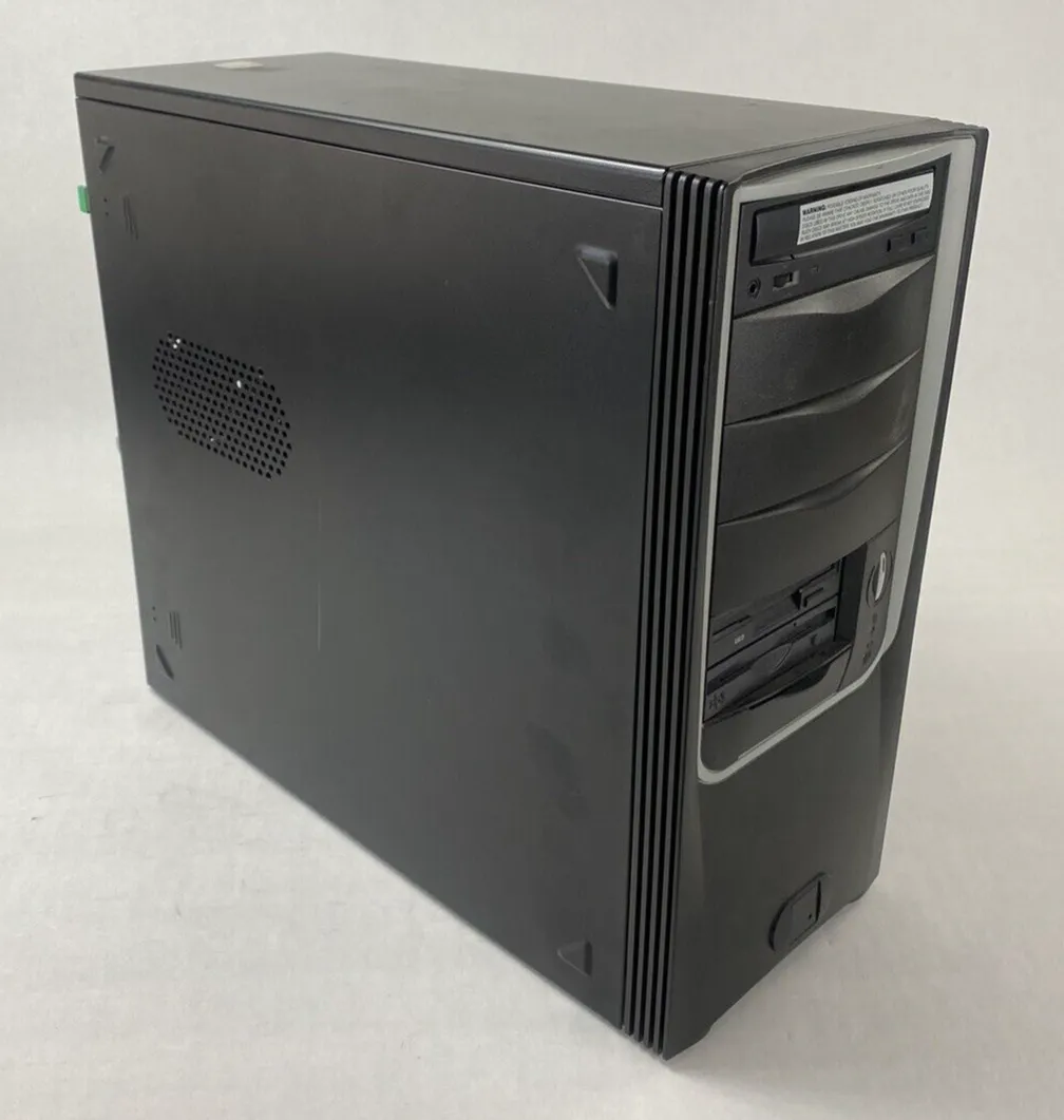ATX Mid Tower Computer Case with EVER MPT-301 300W Power Supply
