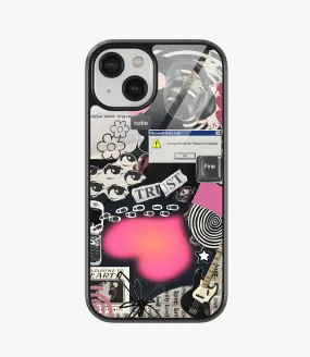 Aura Heart Trust Glass Case