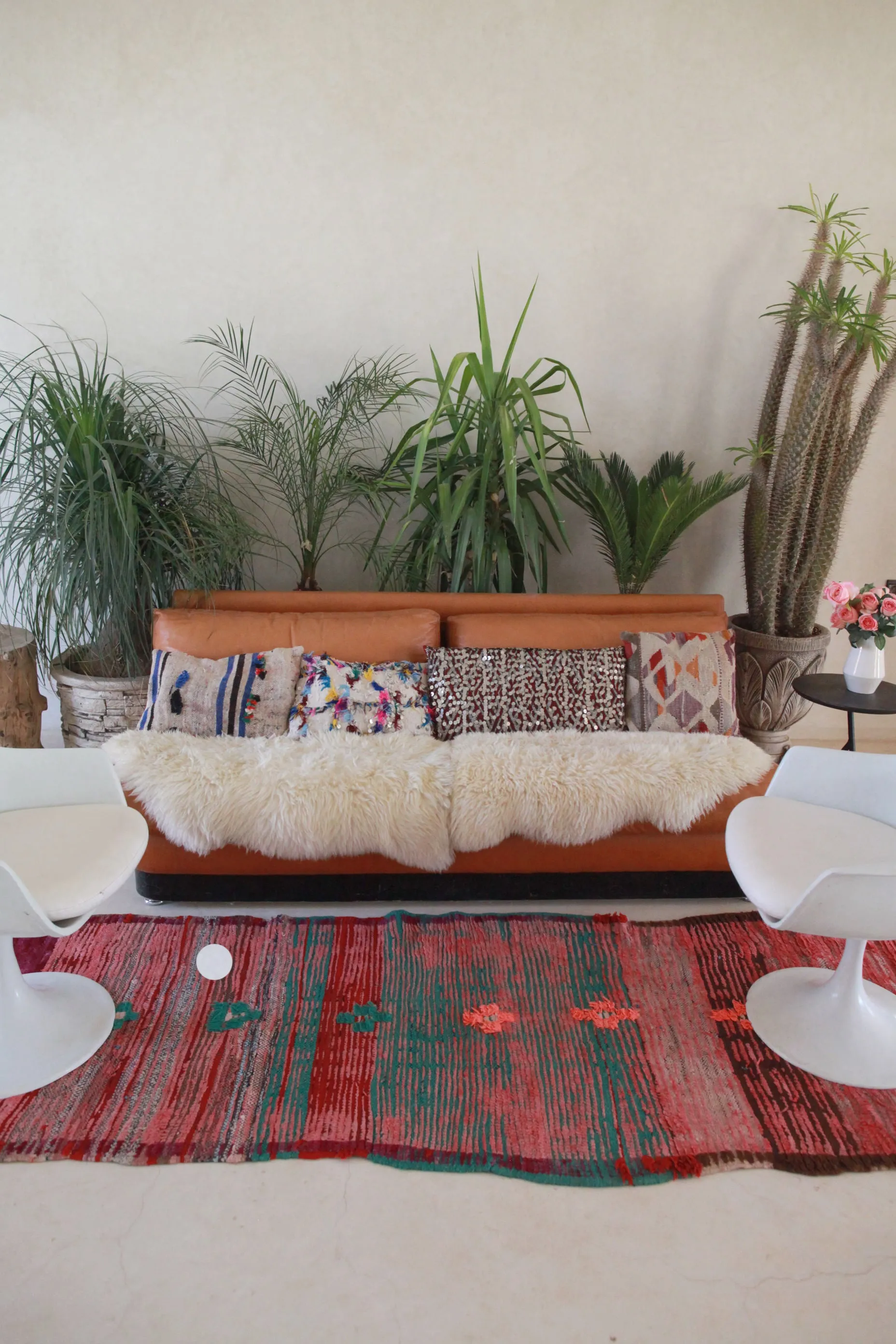 AZILAL  Runner Vintage Moroccan Runner Rug. Modern Design.