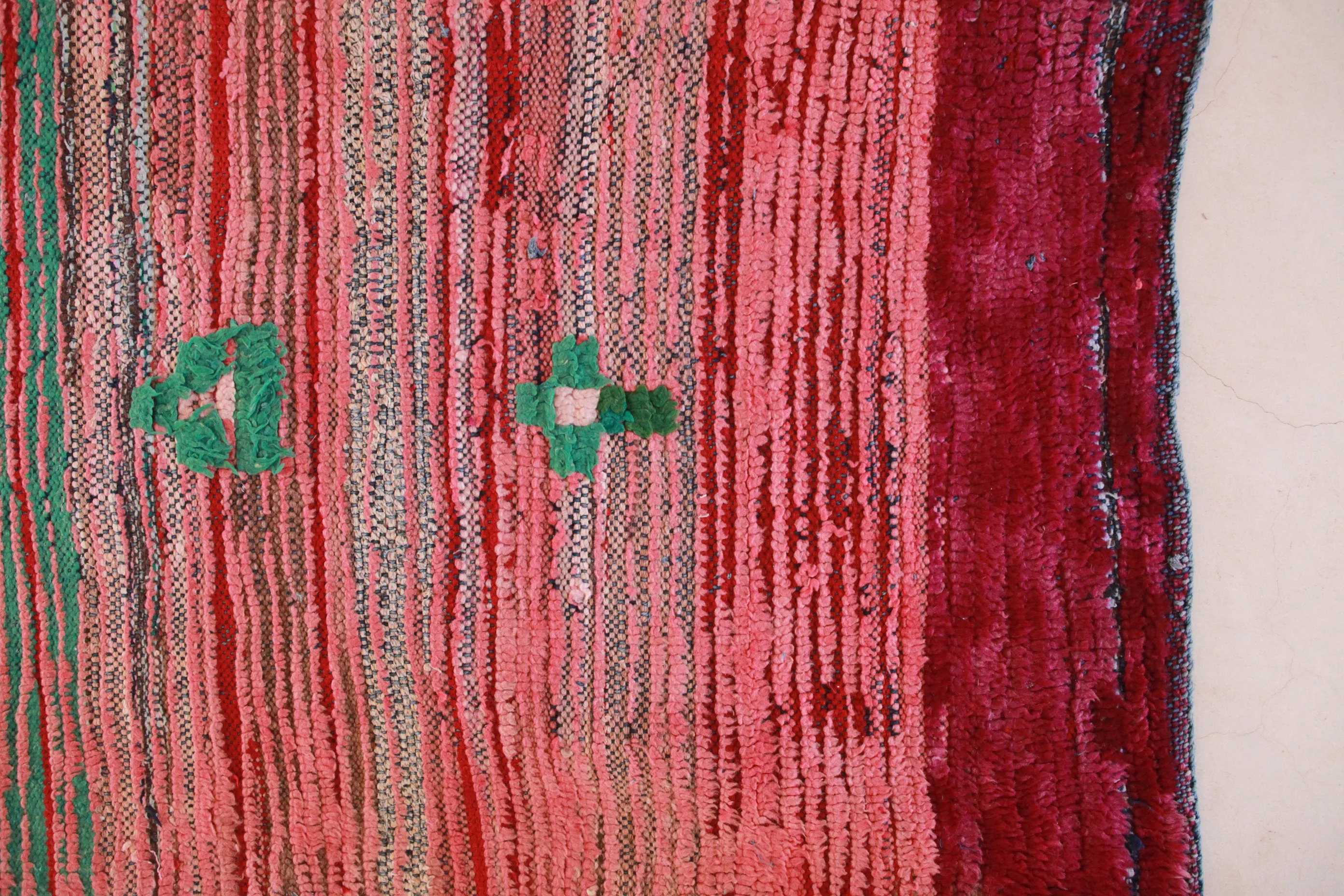 AZILAL  Runner Vintage Moroccan Runner Rug. Modern Design.