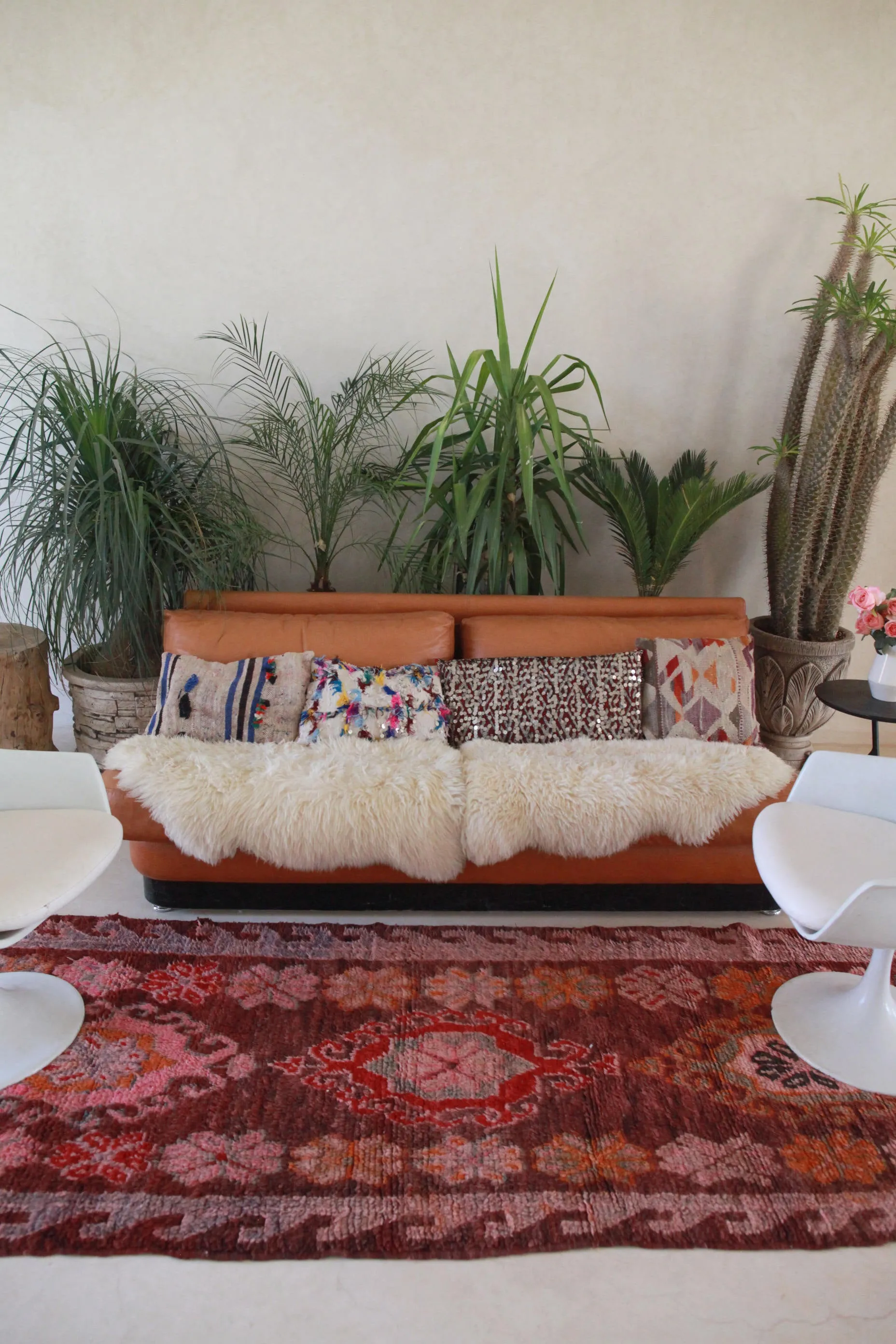 AZILAL  Runner Vintage Moroccan Runner Rug. Modern Design.