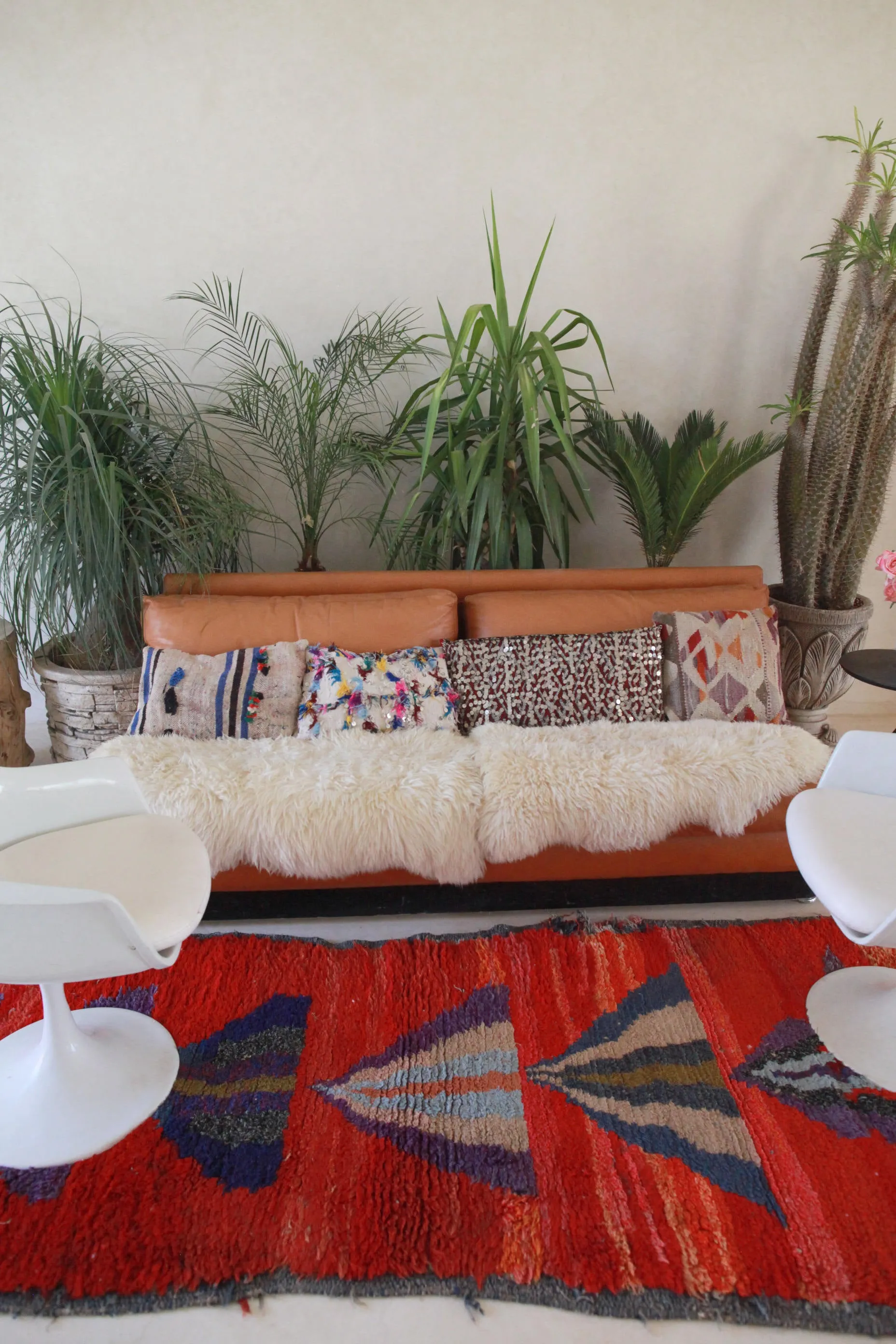 AZILAL  Runner Vintage Moroccan Runner Rug. Modern Design.