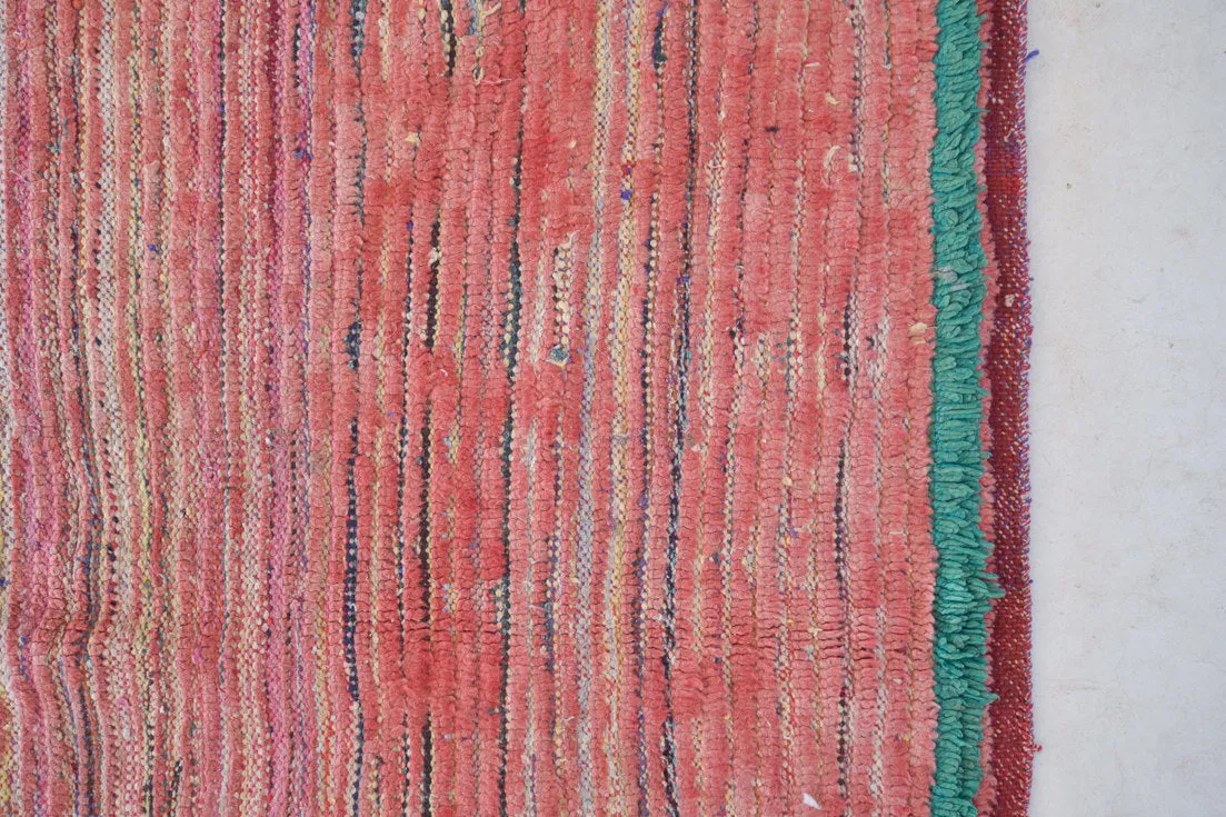 AZILAL.Vintage Moroccan Rug. Wool azilal Carpet. Modern Design.