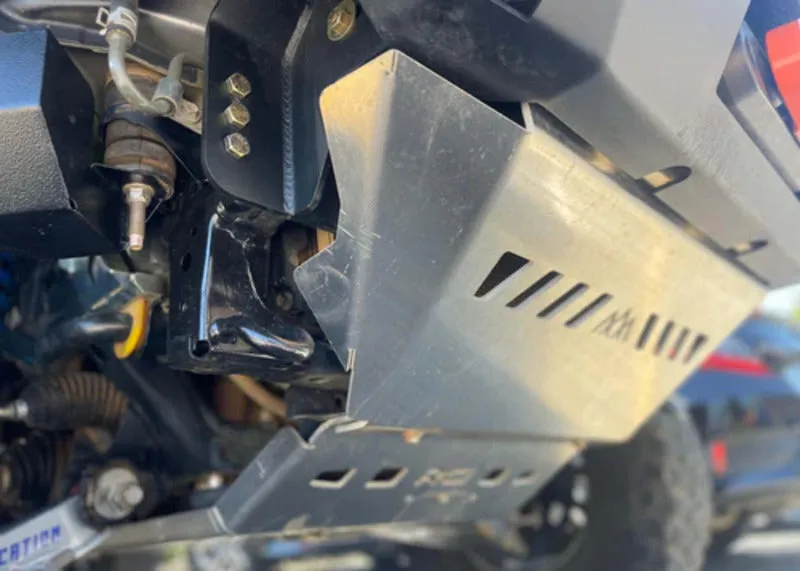 Backwoods 5th Gen 4Runner Aluminum Connector Skid Plate - 2010 