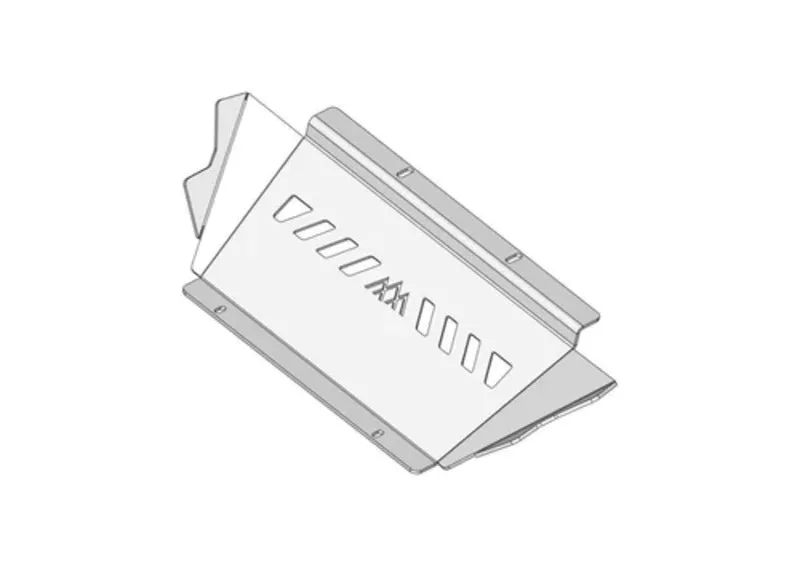Backwoods 5th Gen 4Runner Aluminum Connector Skid Plate - 2010 
