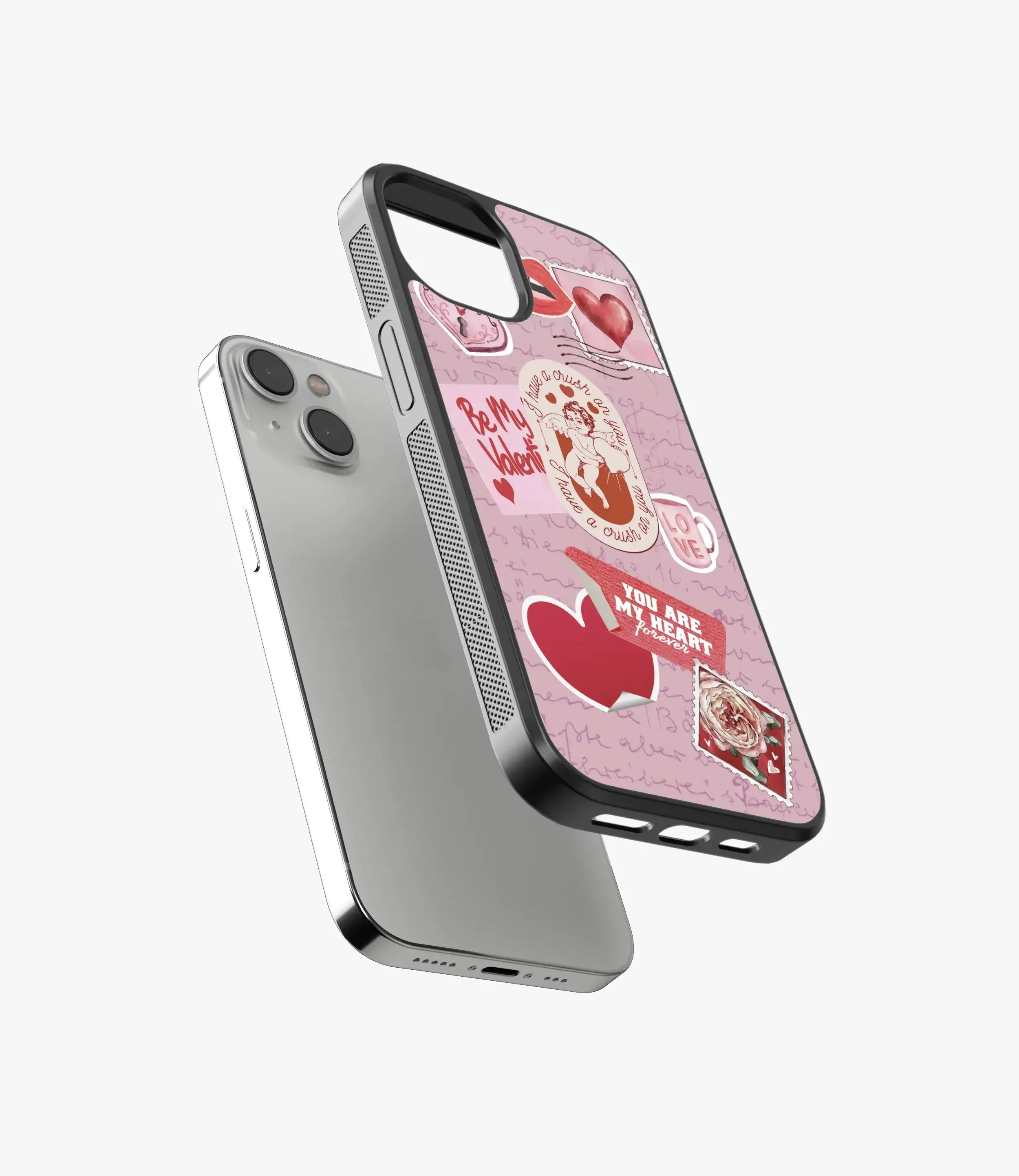 Be My Valentine Glass Phone Case