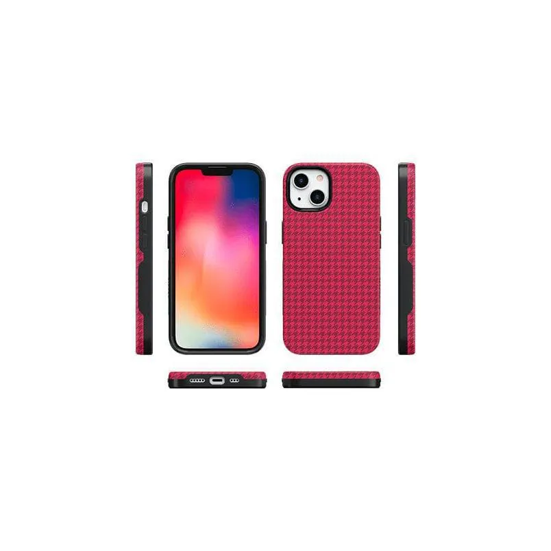 Best Dressed | Red Houndstooth Case