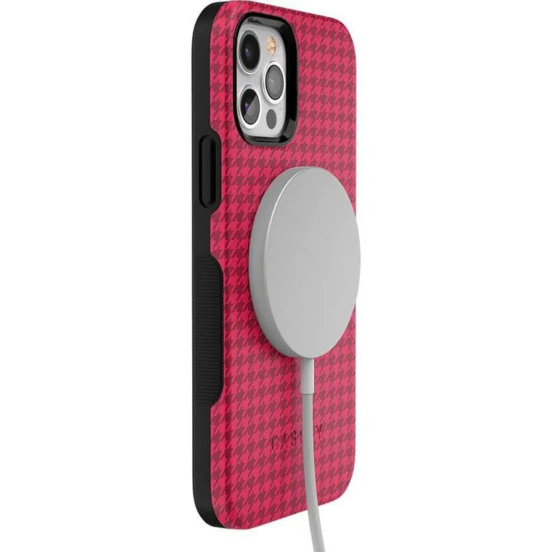 Best Dressed | Red Houndstooth Case