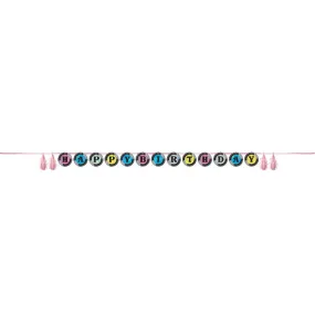 Bulk Birthday Beats Happy Birthday Ribbon Banner (Case of 12)