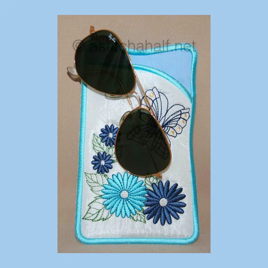Butterfly Daisy Eyeglass Cases