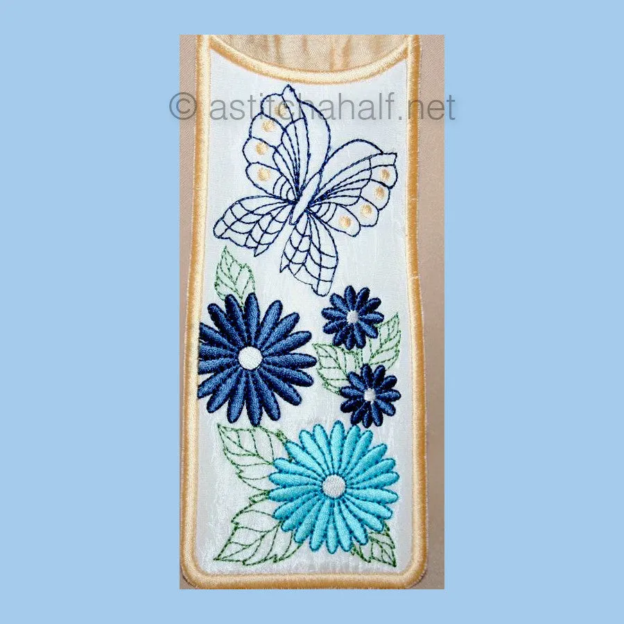 Butterfly Daisy Eyeglass Cases