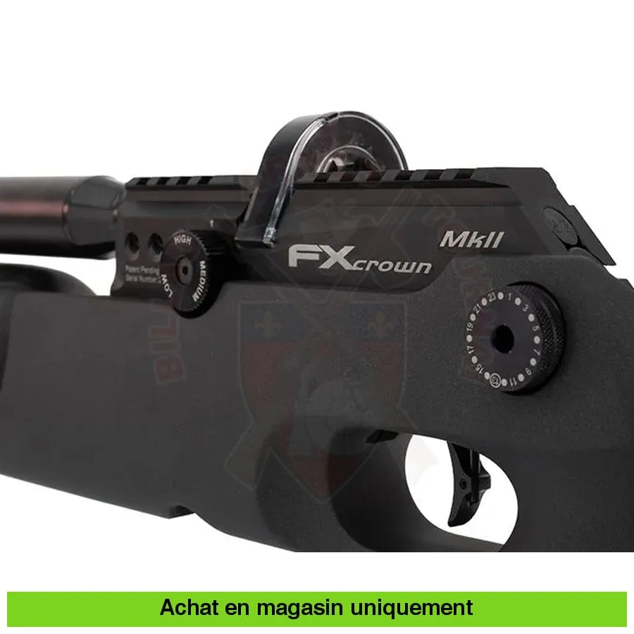 Carabine à plombs PCP FX Airguns Crown MK2 Continuum 5,5 mm (73 Joules)