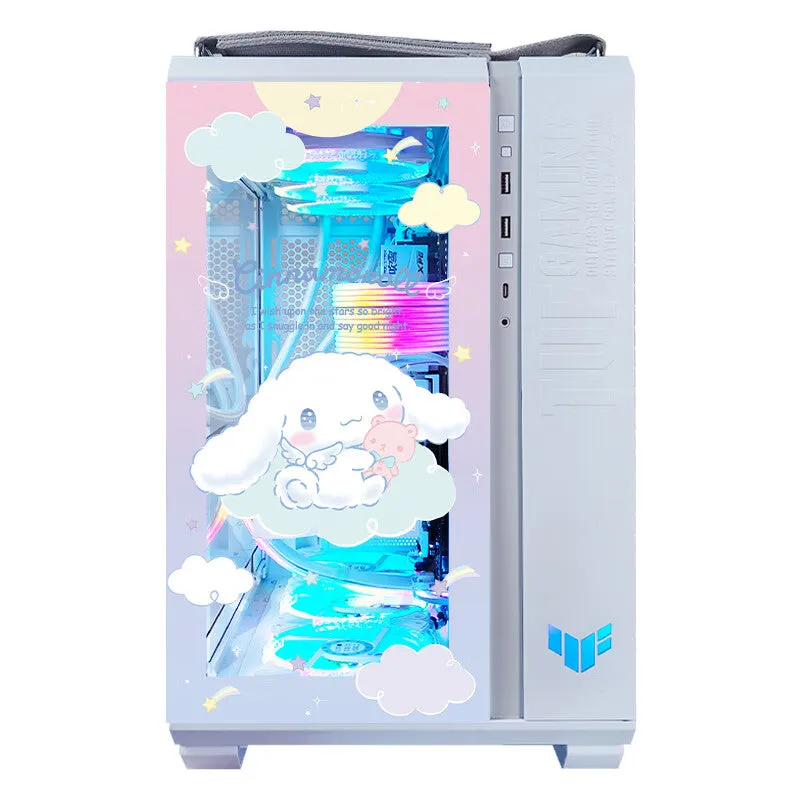 Case ASUS TUF GT502 Custom Cinnamoroll, Mid Tower, white/pattern