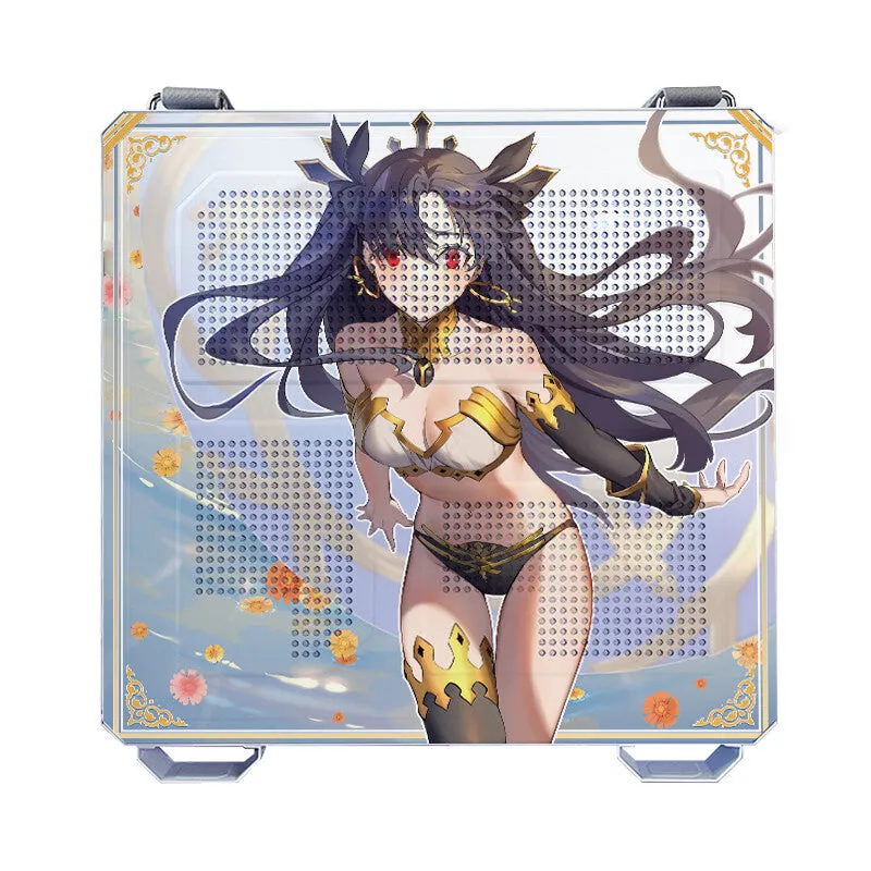 Case ASUS TUF GT502 Custom Ishtar, Mid Tower, white/pattern