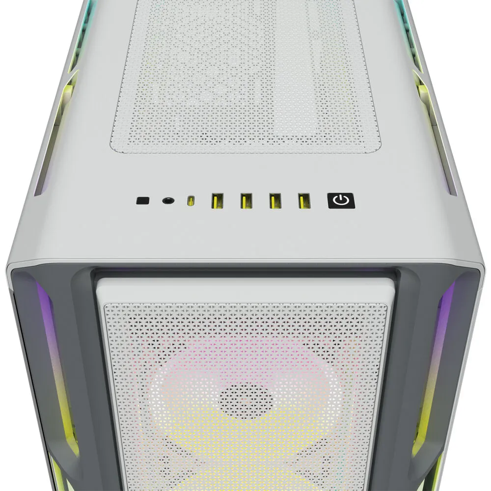 Case Corsair iCUE 5000T RGB, Mid-Tower, ATX, white, CC-9011231-CN