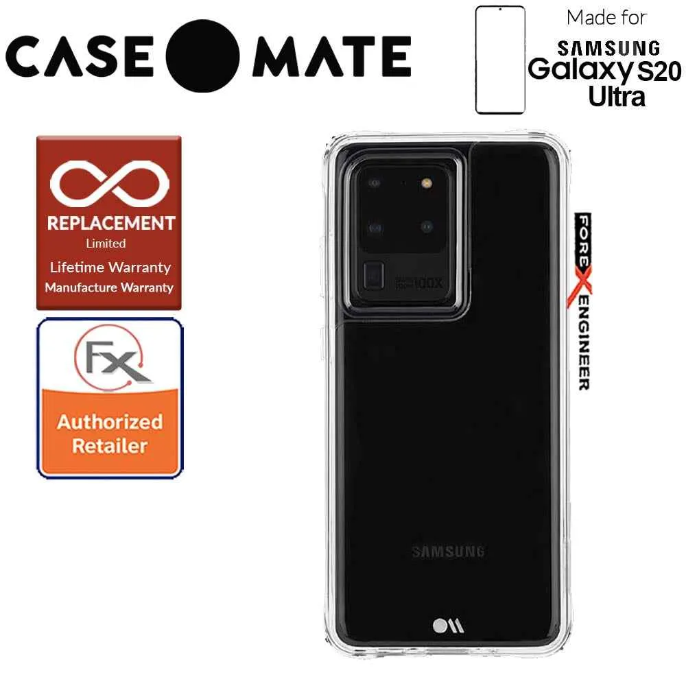 Case-Mate Case Mate Tough for Samsung Galaxy S20 Ultra 6.9" - Clear Color
