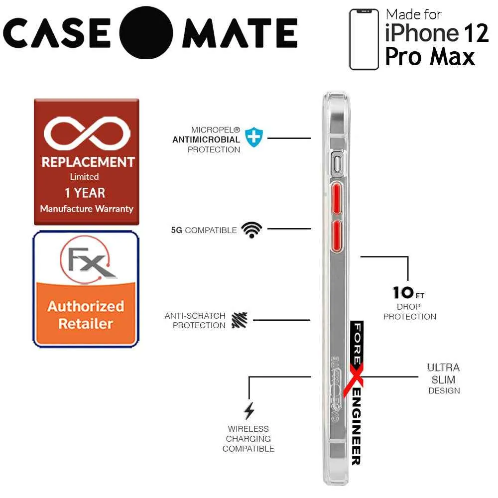 Case Mate KODAK with MicroPel for iPhone 12 Pro Max 5G 6.7" - White Kodachrome Super 8 (Barcode: 840171700374 )