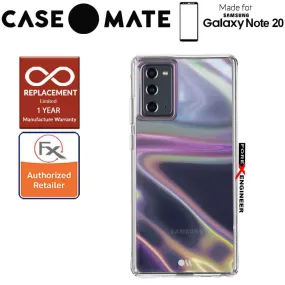 Case Mate Soap Bubble for Samsung Galaxy Note 20 5G - with Micropel antimicrobial protection ( Iridescent ) ( Barcode : 846127195195 )