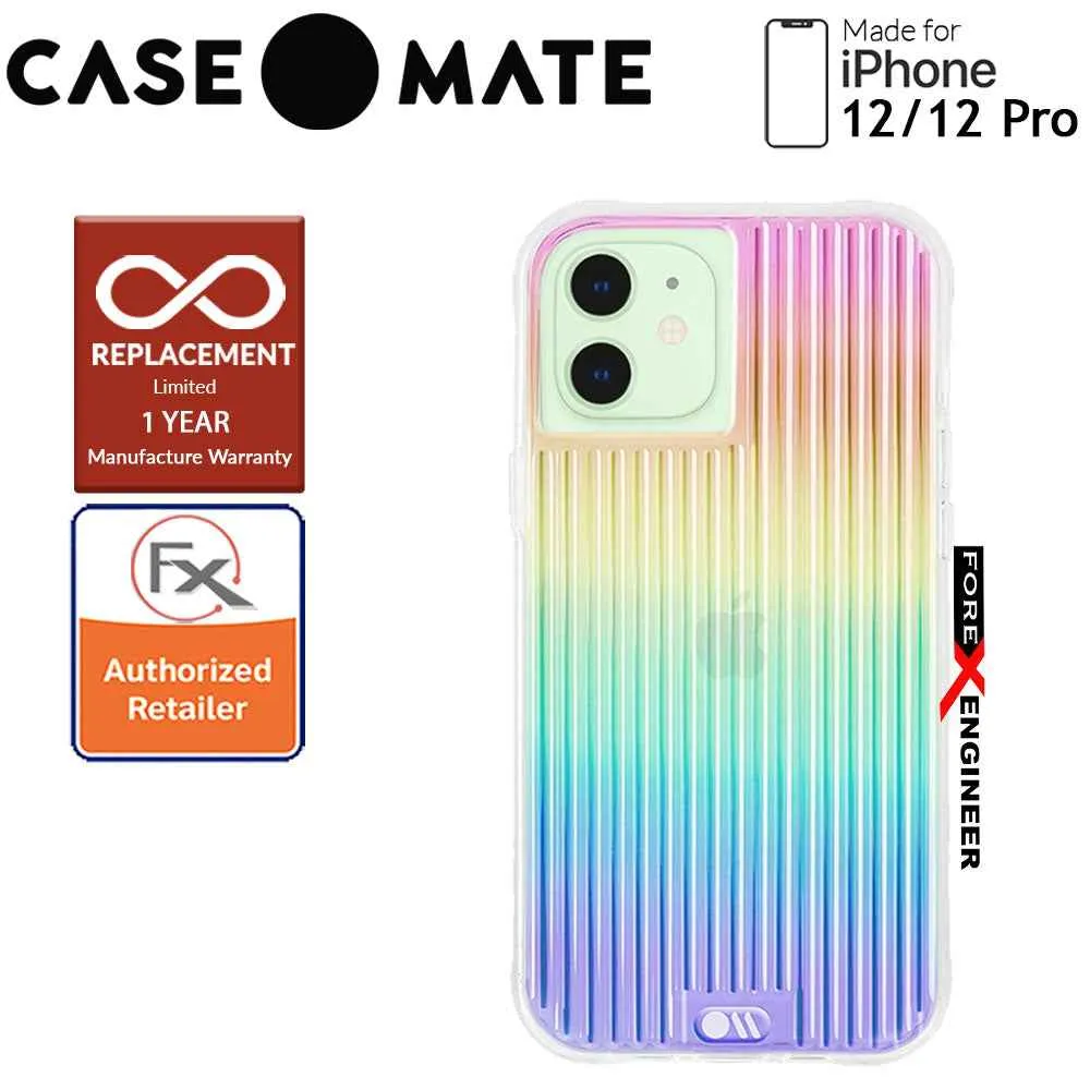 Case Mate Tough Groove with MicroPel for iPhone 12 - 12 Pro  5G 6.1" - Irisdescent (Barcode: 846127196192 )