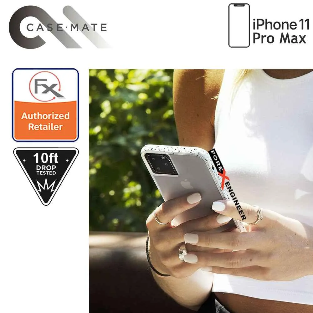 Case-Mate Tough Speckled for iPhone 11 Pro Max - White